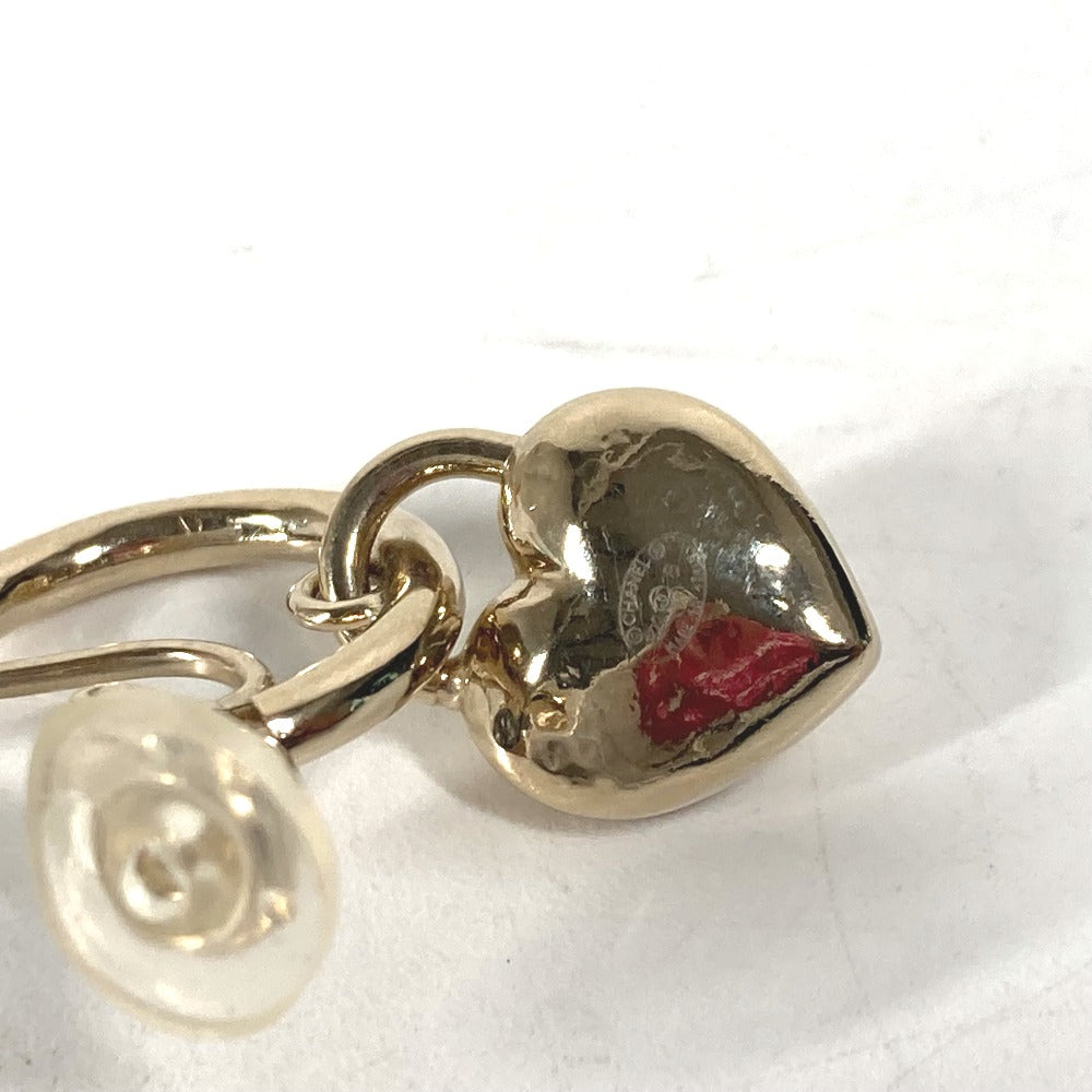CHANEL Earring metal gold 22B CC COCO Mark Heart