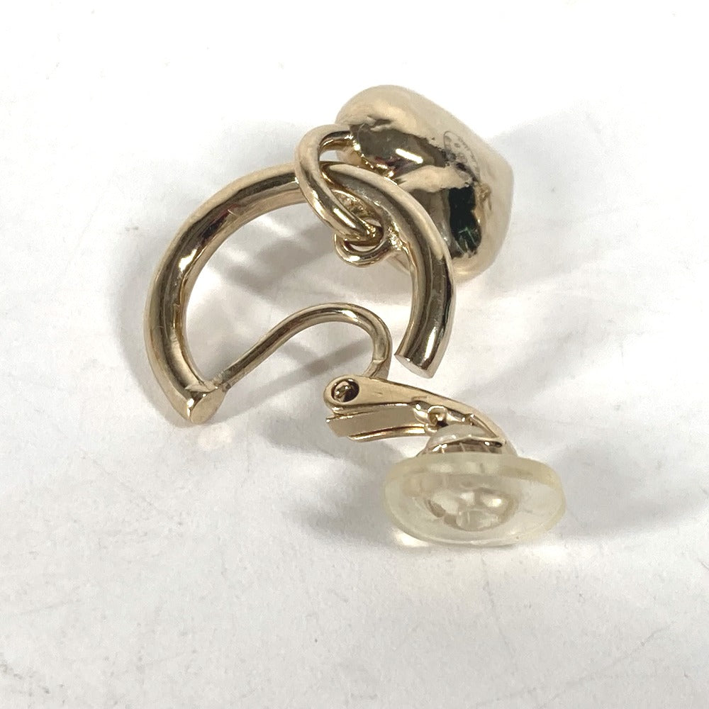 CHANEL Earring metal gold 22B CC COCO Mark Heart