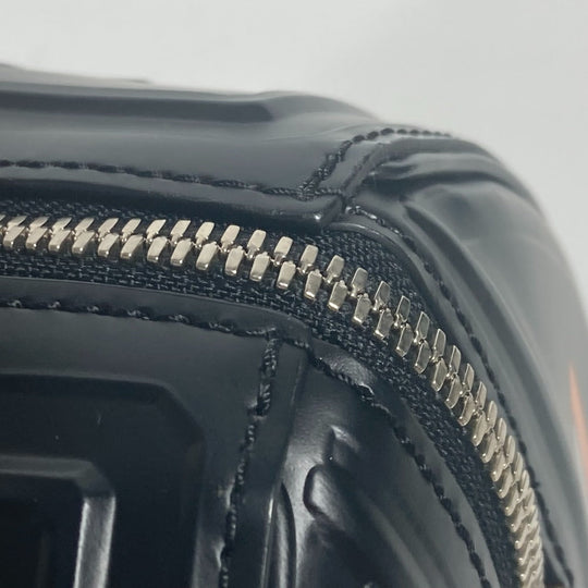 LOUIS VUITTON Handbag leather black Space Collection Speedy 25 mens Used Authentic