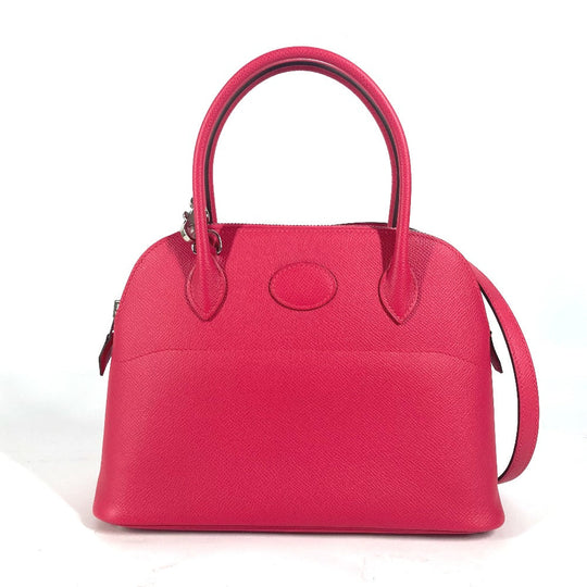 HERMES Handbag Epsom pink Crossbody Bored 27