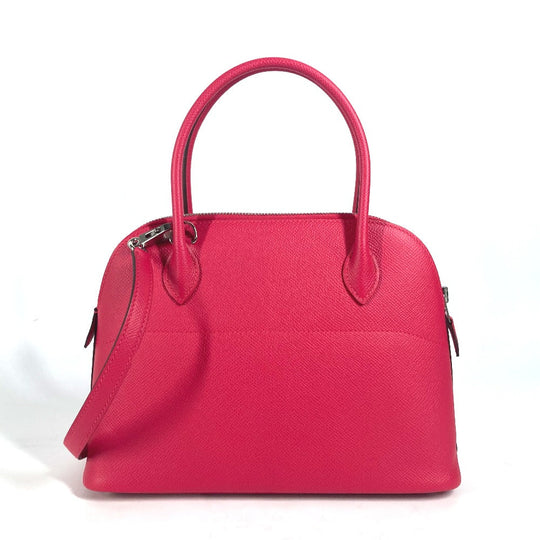 HERMES Handbag Epsom pink Crossbody Bored 27