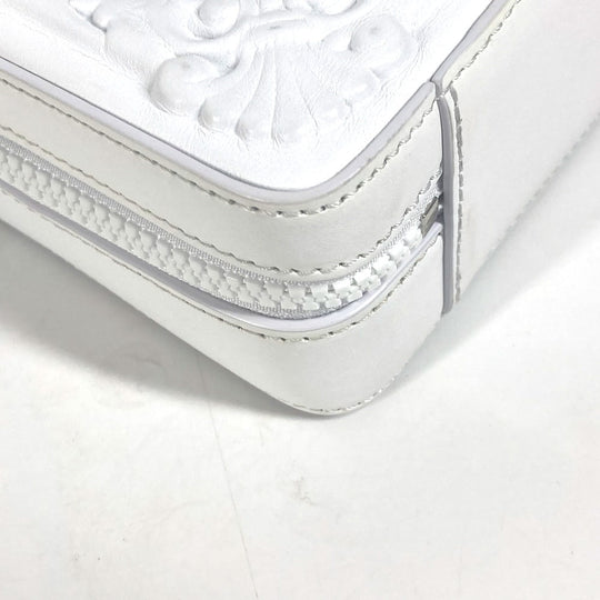 LOUIS VUITTON Shoulder Bag M21833 leather white LV Ornament Soft Trunk unisex(Unisex) Used Authentic