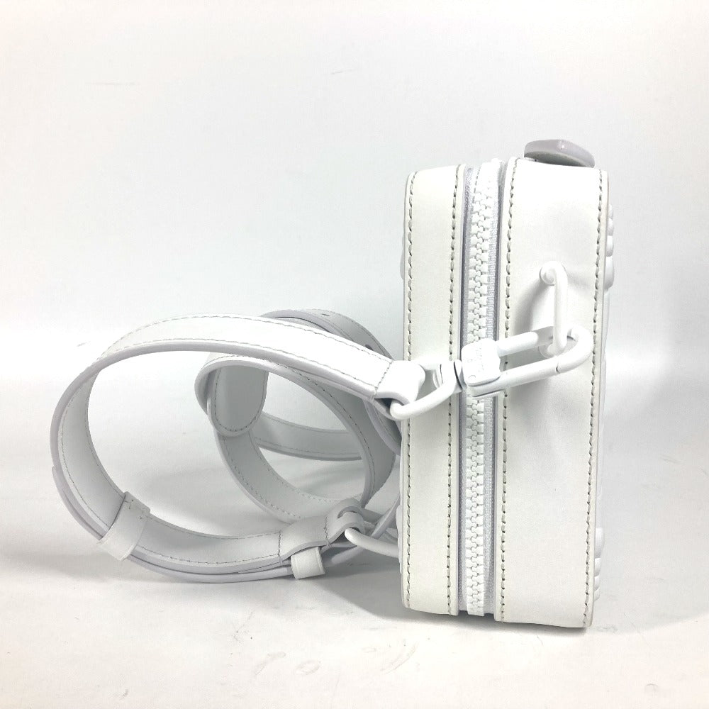LOUIS VUITTON Shoulder Bag M21833 leather white LV Ornament Soft Trunk unisex(Unisex) Used Authentic