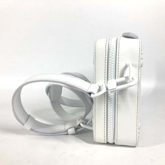 LOUIS VUITTON Shoulder Bag M21833 leather white LV Ornament Soft Trunk unisex(Unisex) Used Authentic