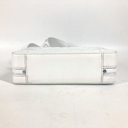 LOUIS VUITTON Shoulder Bag M21833 leather white LV Ornament Soft Trunk unisex(Unisex) Used Authentic
