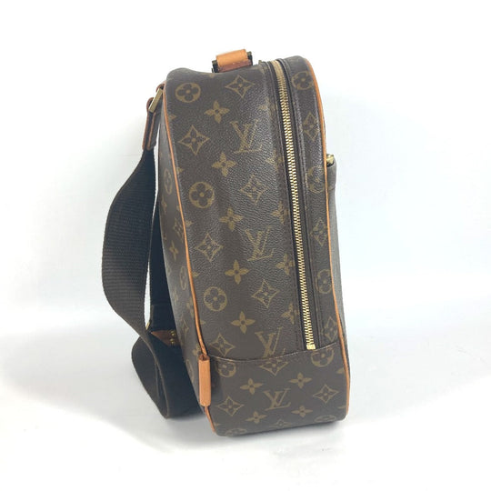 LOUIS VUITTON Shoulder Bag M51132 Monogram canvas Brown Monogram Packall Sac A Dos unisex(Unisex) Used Authentic