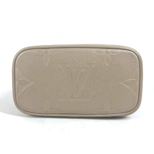 LOUIS VUITTON Handbag M45608 Monogram Ann Platt Leather beige Monogram Amprat Vanity PM Women Used Authentic