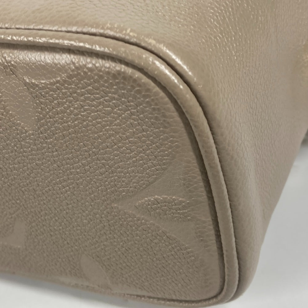 LOUIS VUITTON Handbag M45608 Monogram Ann Platt Leather beige Monogram Amprat Vanity PM Women Used Authentic