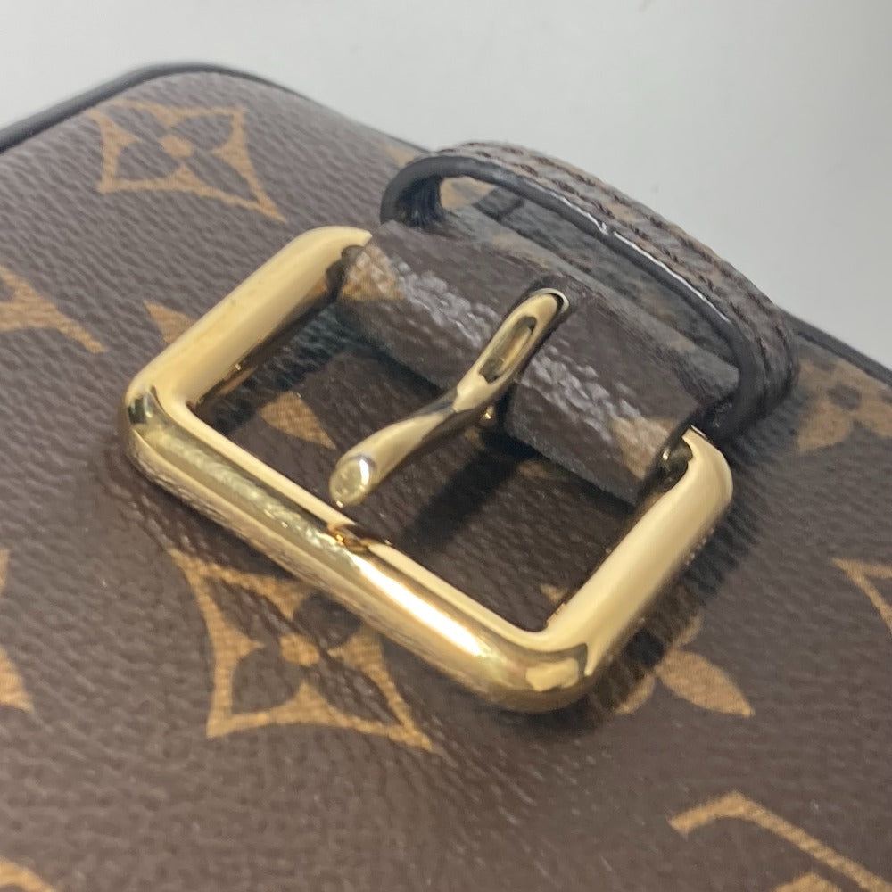LOUIS VUITTON Handbag M43482 Monogram canvas, leather Brown Monogram Manhattan Women Used Authentic