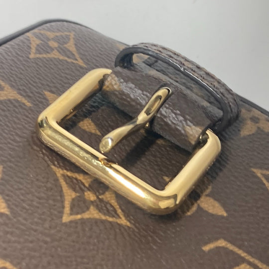 LOUIS VUITTON Handbag M43482 Monogram canvas, leather Brown Monogram Manhattan Women Used Authentic