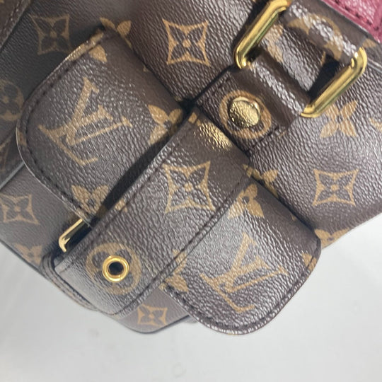 LOUIS VUITTON Handbag M43482 Monogram canvas, leather Brown Monogram Manhattan Women Used Authentic
