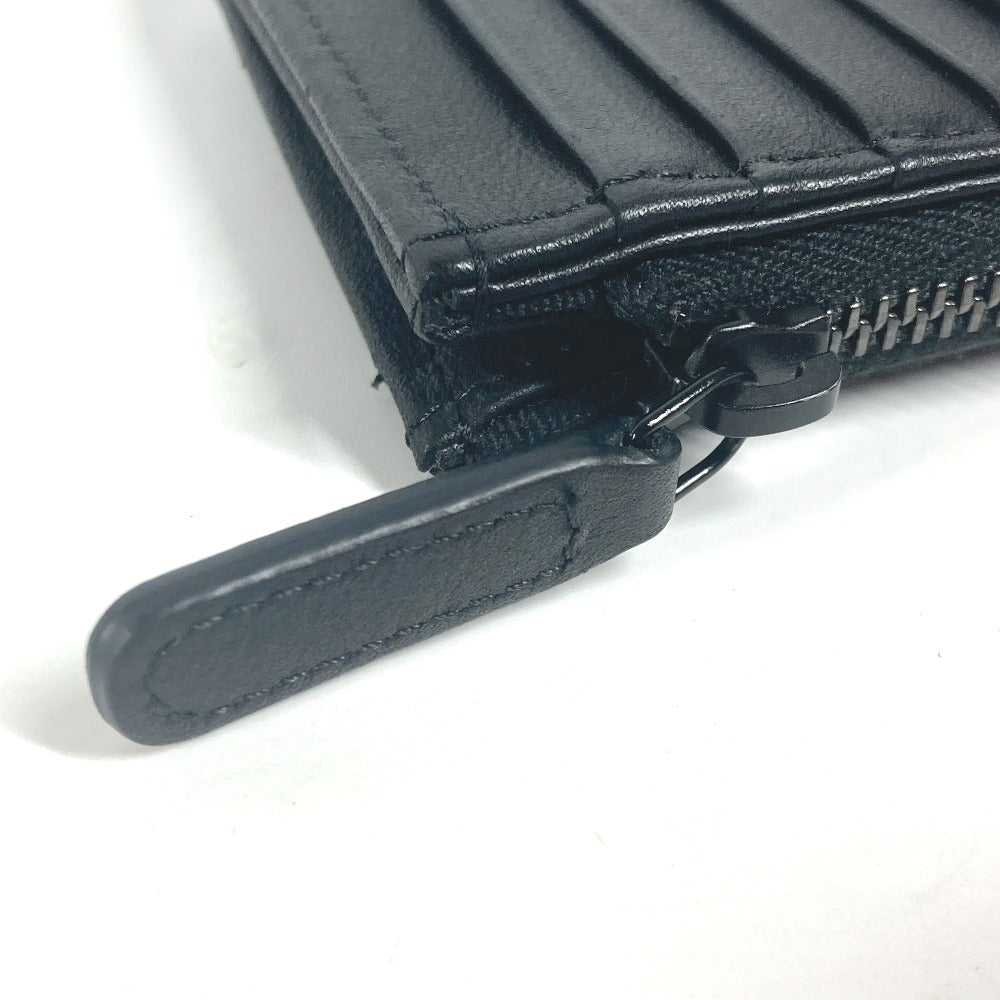 CHANEL Coin case AP3823 leather black CC COCO Mark Matelasse Classic Fragment Case Women Used Authentic