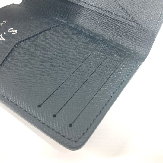 LOUIS VUITTON Card Case M61696 Monogram Eclipse Canvas black Monogram Eclipse Card Case Organizer de Poche unisex(Unisex) Used Authentic