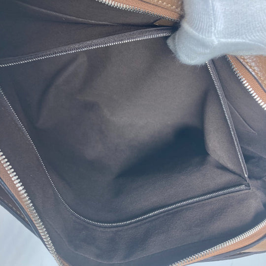 LOUIS VUITTON Handbag M53489 Taurillon Clemence Leather Brown Armando Briefcase PM unisex(Unisex) Used Authentic