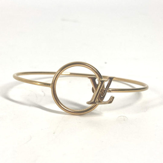 LOUIS VUITTON bracelet M00766 metal gold Accessories Bracelet Rigid LV Eclipse Women Used Authentic