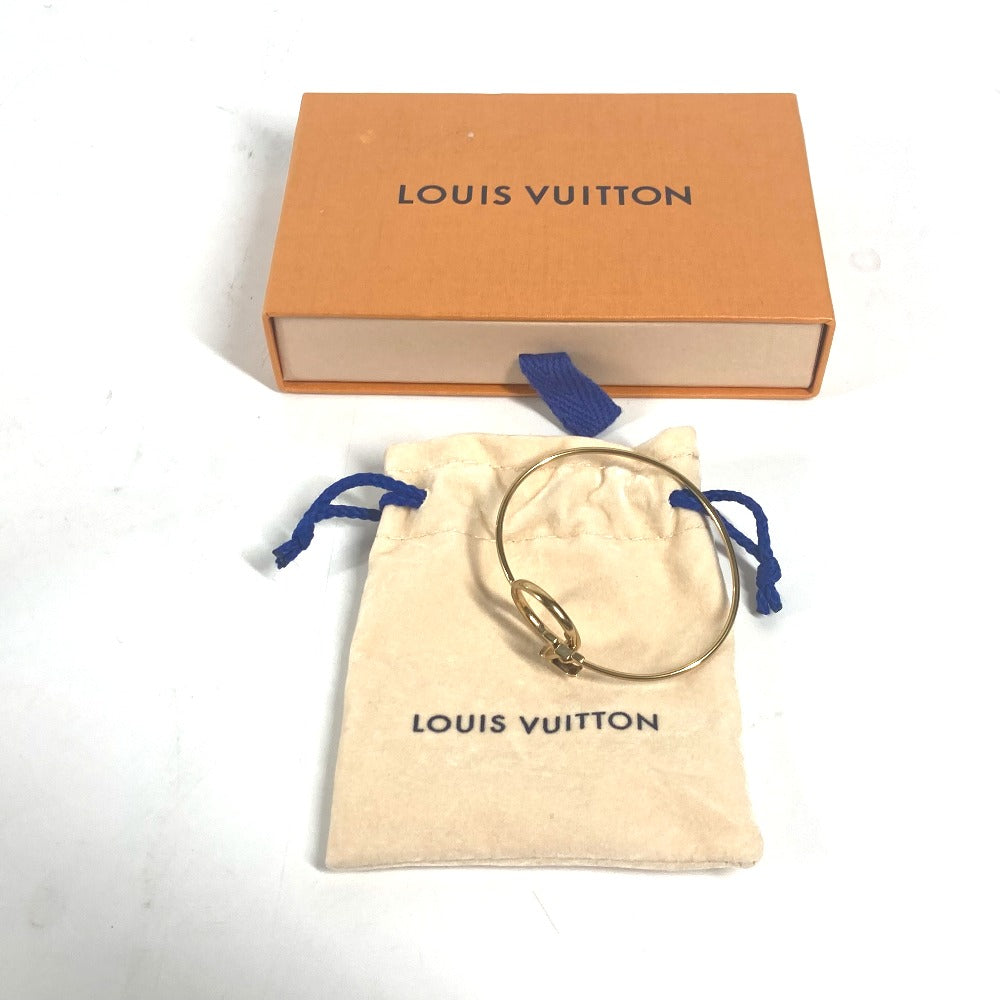 LOUIS VUITTON bracelet M00766 metal gold Accessories Bracelet Rigid LV Eclipse Women Used Authentic
