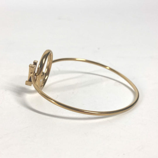 LOUIS VUITTON bracelet M00766 metal gold Accessories Bracelet Rigid LV Eclipse Women Used Authentic
