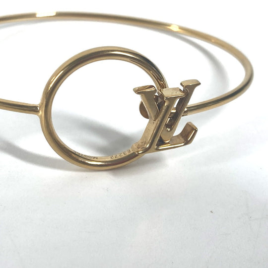 LOUIS VUITTON bracelet M00766 metal gold Accessories Bracelet Rigid LV Eclipse Women Used Authentic