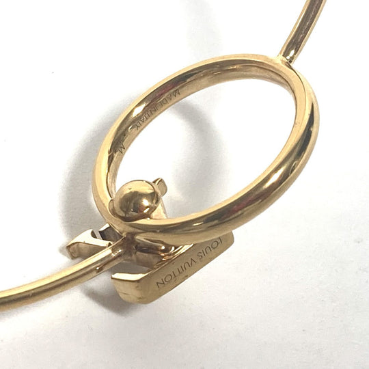 LOUIS VUITTON bracelet M00766 metal gold Accessories Bracelet Rigid LV Eclipse Women Used Authentic