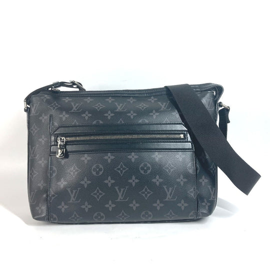 LOUIS VUITTON Shoulder Bag M44223 Monogram Eclipse Canvas black Monogram Eclipse Messenger Odyssey PM mens Used Authentic