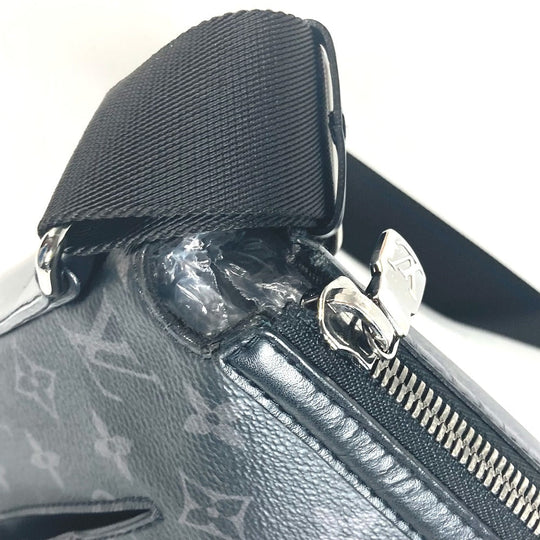 LOUIS VUITTON Shoulder Bag M44223 Monogram Eclipse Canvas black Monogram Eclipse Messenger Odyssey PM mens Used Authentic
