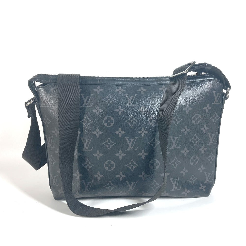LOUIS VUITTON Shoulder Bag M44223 Monogram Eclipse Canvas black Monogram Eclipse Messenger Odyssey PM mens Used Authentic