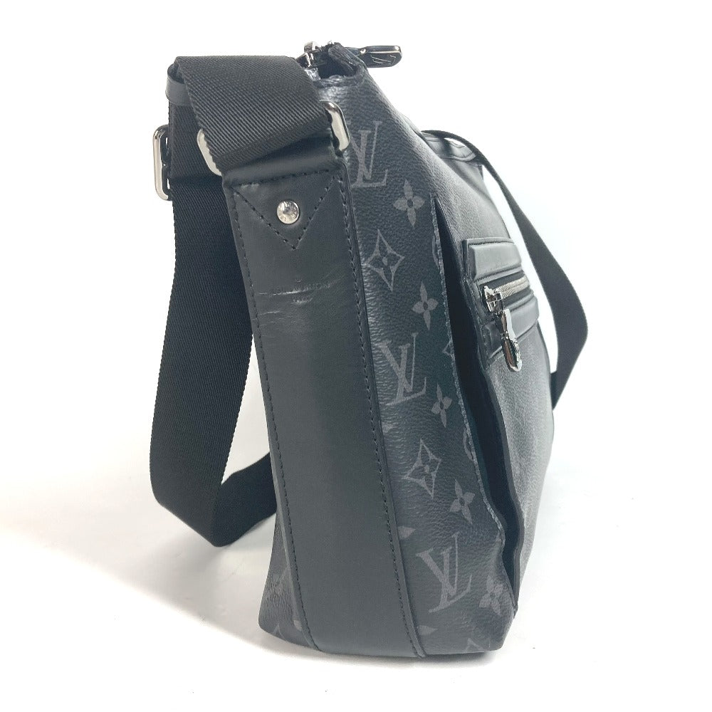 LOUIS VUITTON Shoulder Bag M44223 Monogram Eclipse Canvas black Monogram Eclipse Messenger Odyssey PM mens Used Authentic