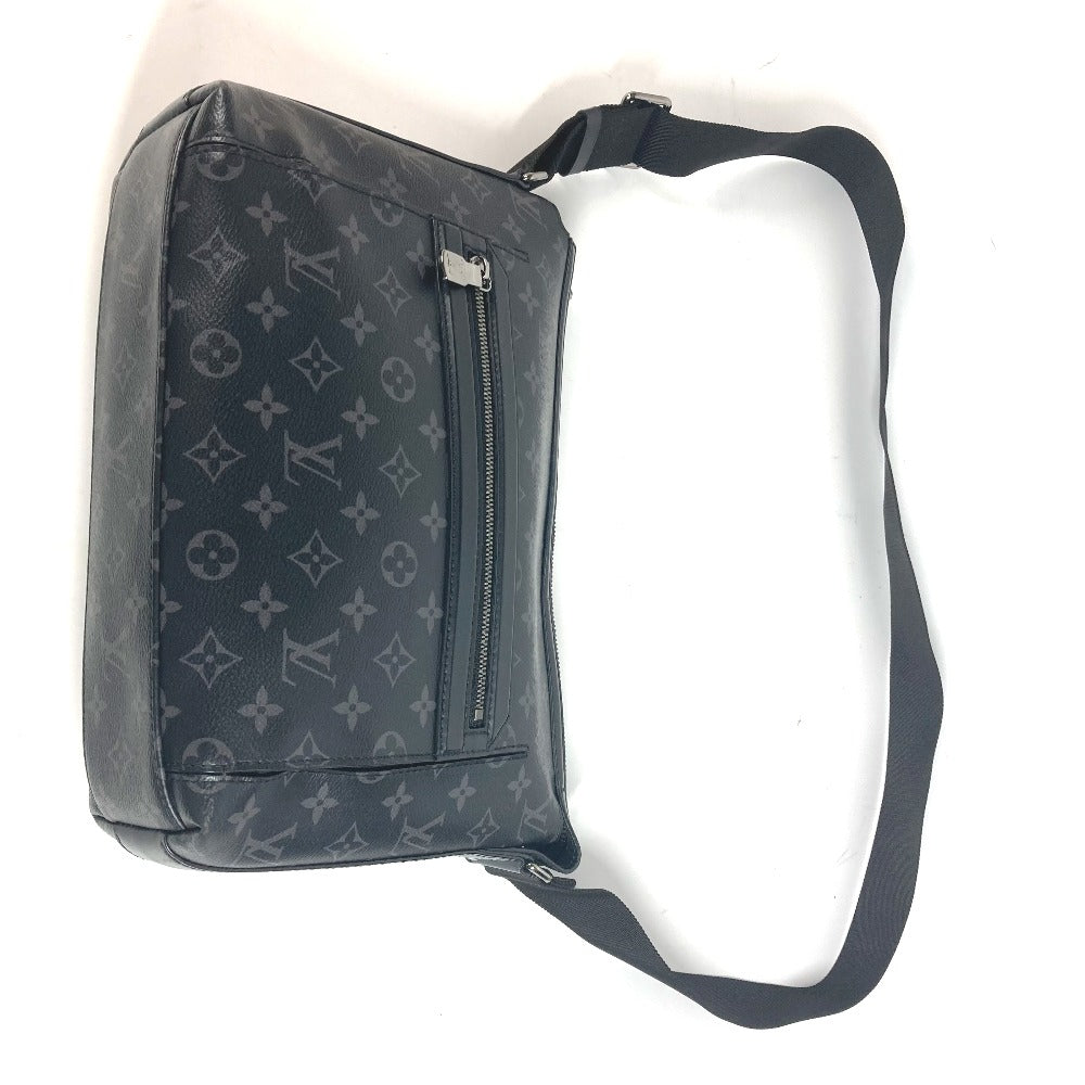 LOUIS VUITTON Shoulder Bag M44223 Monogram Eclipse Canvas black Monogram Eclipse Messenger Odyssey PM mens Used Authentic