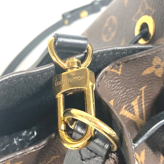 LOUIS VUITTON Shoulder Bag M44020 Monogram canvas black Monogram Neonoe Women Used Authentic
