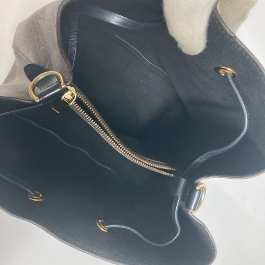 LOUIS VUITTON Shoulder Bag M44020 Monogram canvas black Monogram Neonoe Women Used Authentic