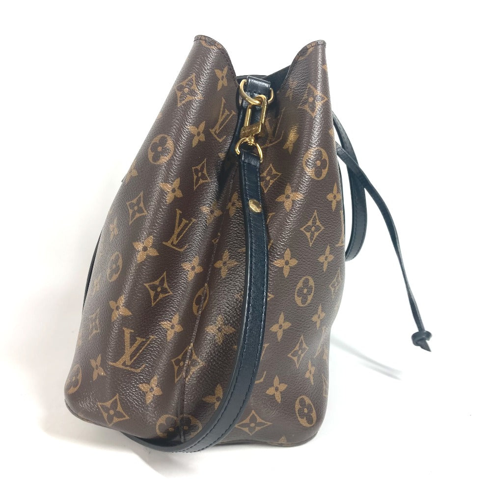 LOUIS VUITTON Shoulder Bag M44020 Monogram canvas black Monogram Neonoe Women Used Authentic