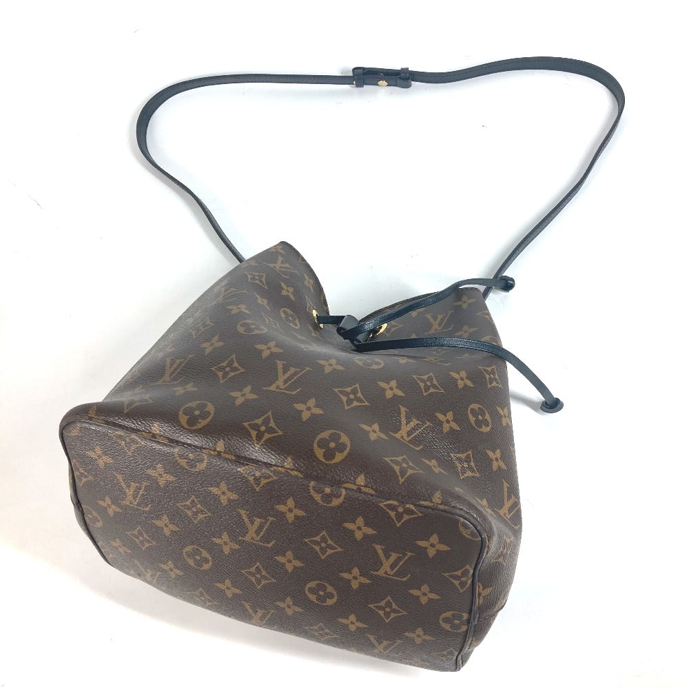 LOUIS VUITTON Shoulder Bag M44020 Monogram canvas black Monogram Neonoe Women Used Authentic