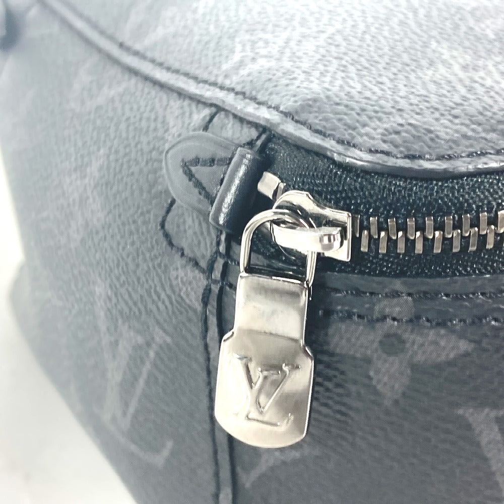 LOUIS VUITTON Pouch M44697 Monogram Eclipse Canvas black Monogram Eclipse Cube de Langemont PM Women Used Authentic