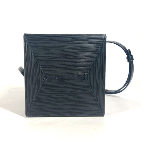 LOUIS VUITTON Handbag M52703 Epi Leather black Epi with mirror Breaker Box BOX Women Used Authentic