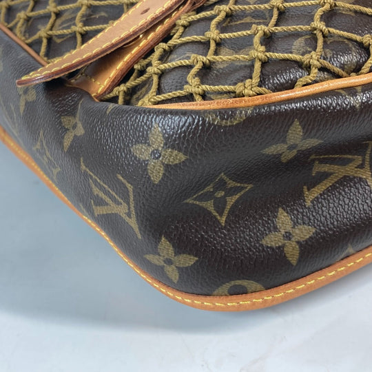 LOUIS VUITTON Shoulder Bag M40116 Monogram canvas Brown Monogram Congo MM unisex(Unisex) Used Authentic