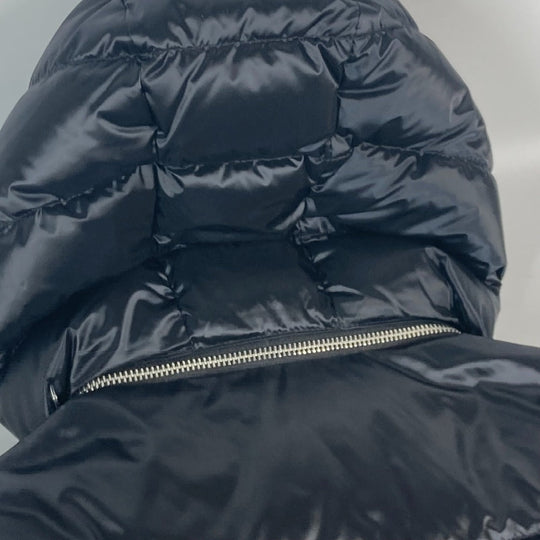 PRADA down coat 29Z660 polyamide black Apparel Long Sleeve Jacket PIUMINO Women 40 Used Authentic