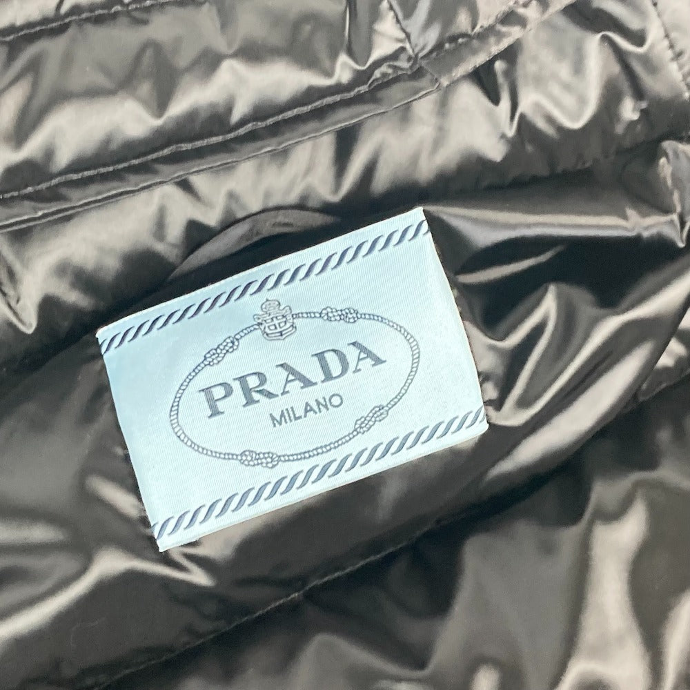 PRADA down coat 29Z660 polyamide black Apparel Long Sleeve Jacket PIUMINO Women 40 Used Authentic