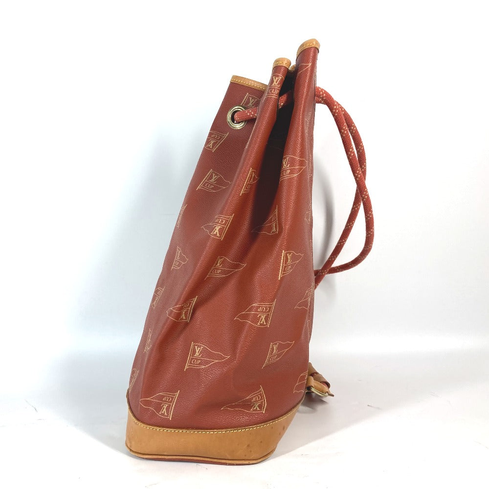 LOUIS VUITTON Shoulder Bag M80026 Canvas / leather Orange type Louis Vuitton Cup 95 Saint Tropez Women Used Authentic