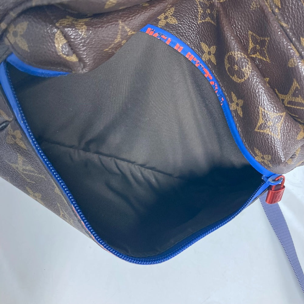 LOUIS VUITTON Sling bag M43828 Monogram canvas Brown Monogram Kim Jones Pacific Bumbag mens Used Authentic