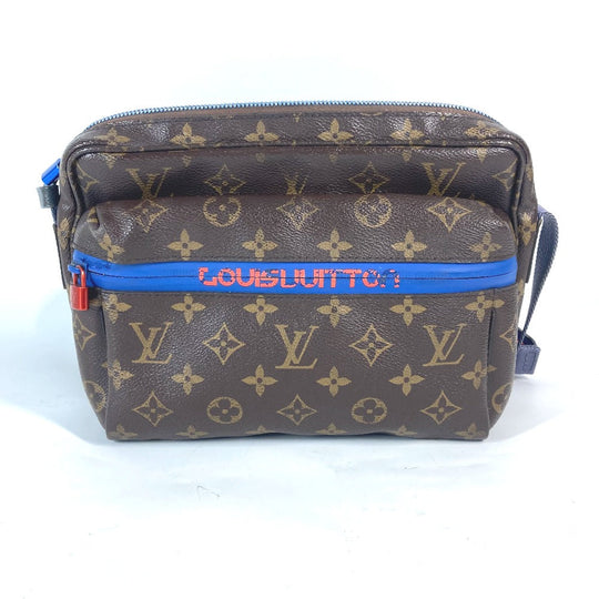 LOUIS VUITTON Sling bag M43828 Monogram canvas Brown Monogram Kim Jones Pacific Bumbag mens Used Authentic