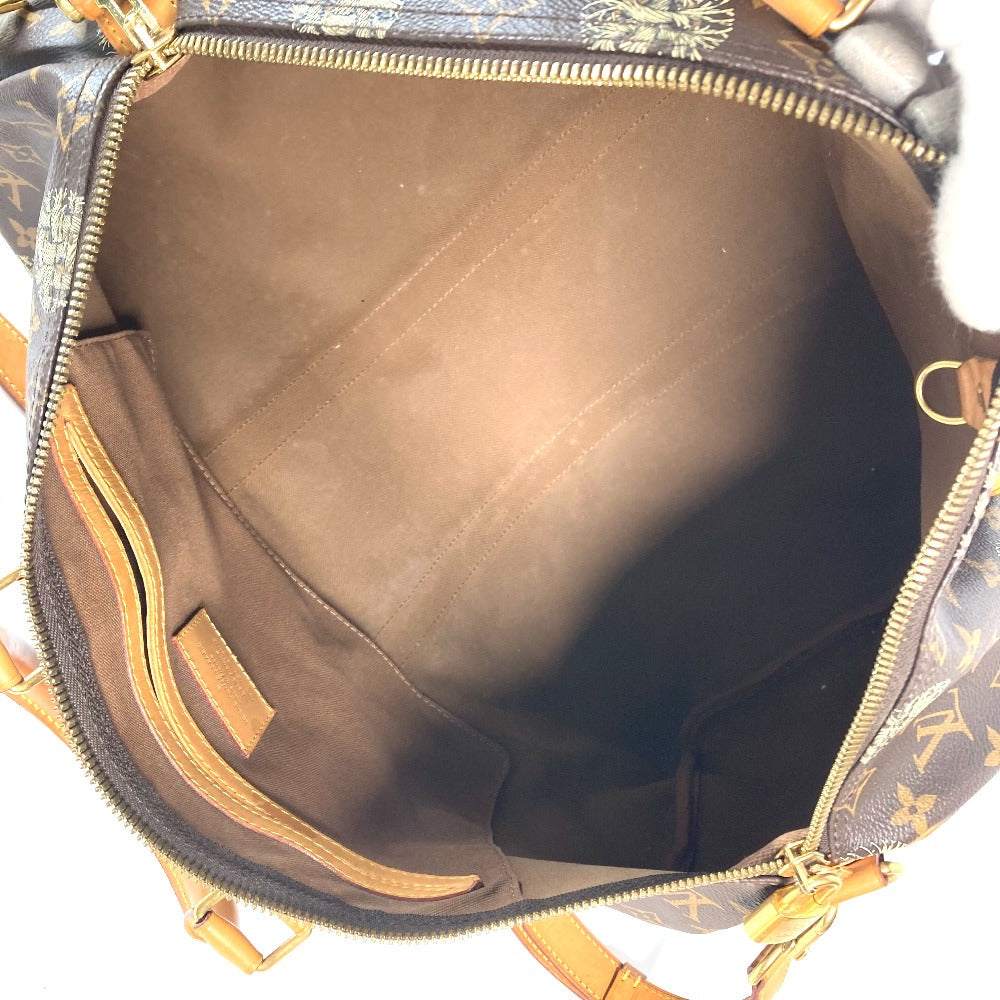 LOUIS VUITTON Boston Duffel bag Monogram canvas Brown Monogram Christopher Nemeth collaboration Keepall bandouliere45 mens Used Authentic