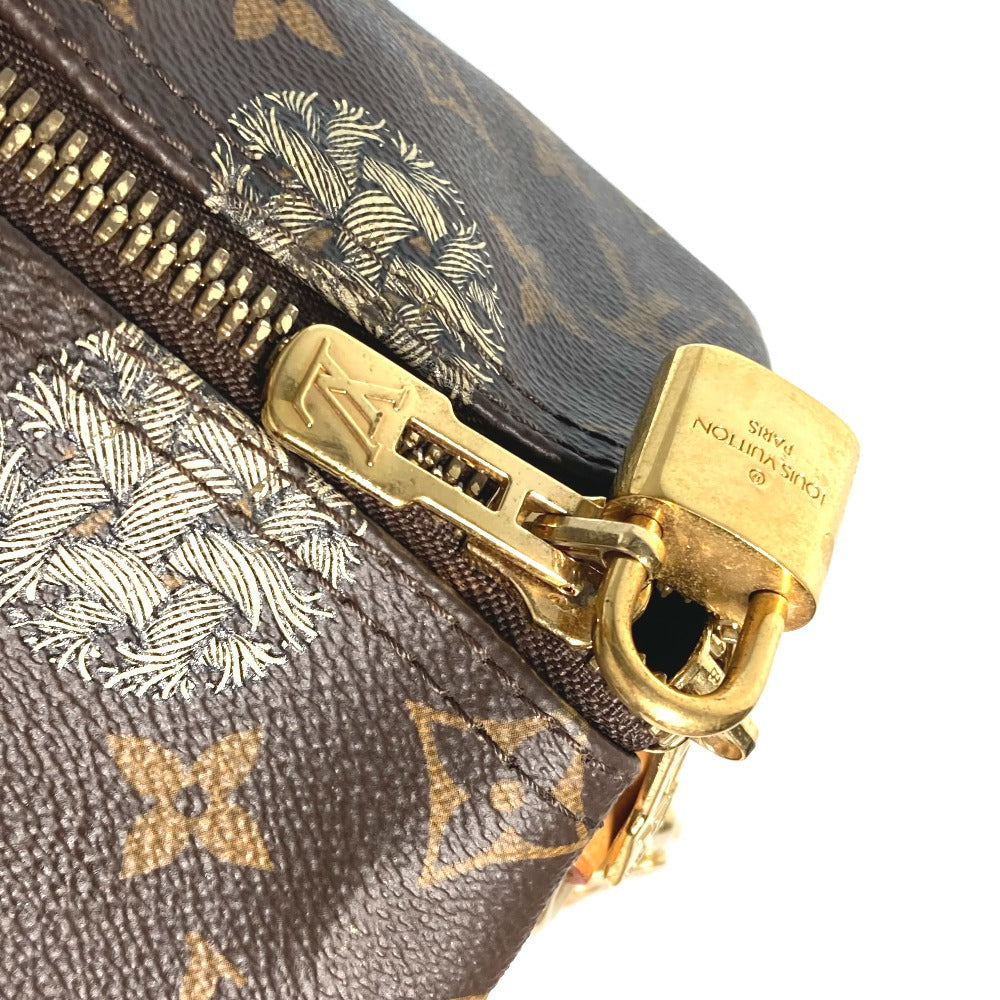 LOUIS VUITTON Boston Duffel bag Monogram canvas Brown Monogram Christopher Nemeth collaboration Keepall bandouliere45 mens Used Authentic