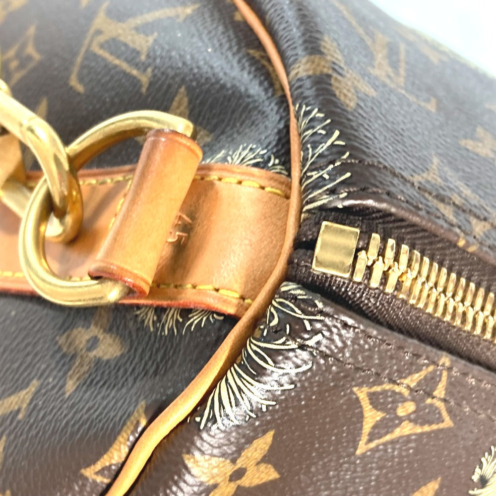 LOUIS VUITTON Boston Duffel bag Monogram canvas Brown Monogram Christopher Nemeth collaboration Keepall bandouliere45 mens Used Authentic
