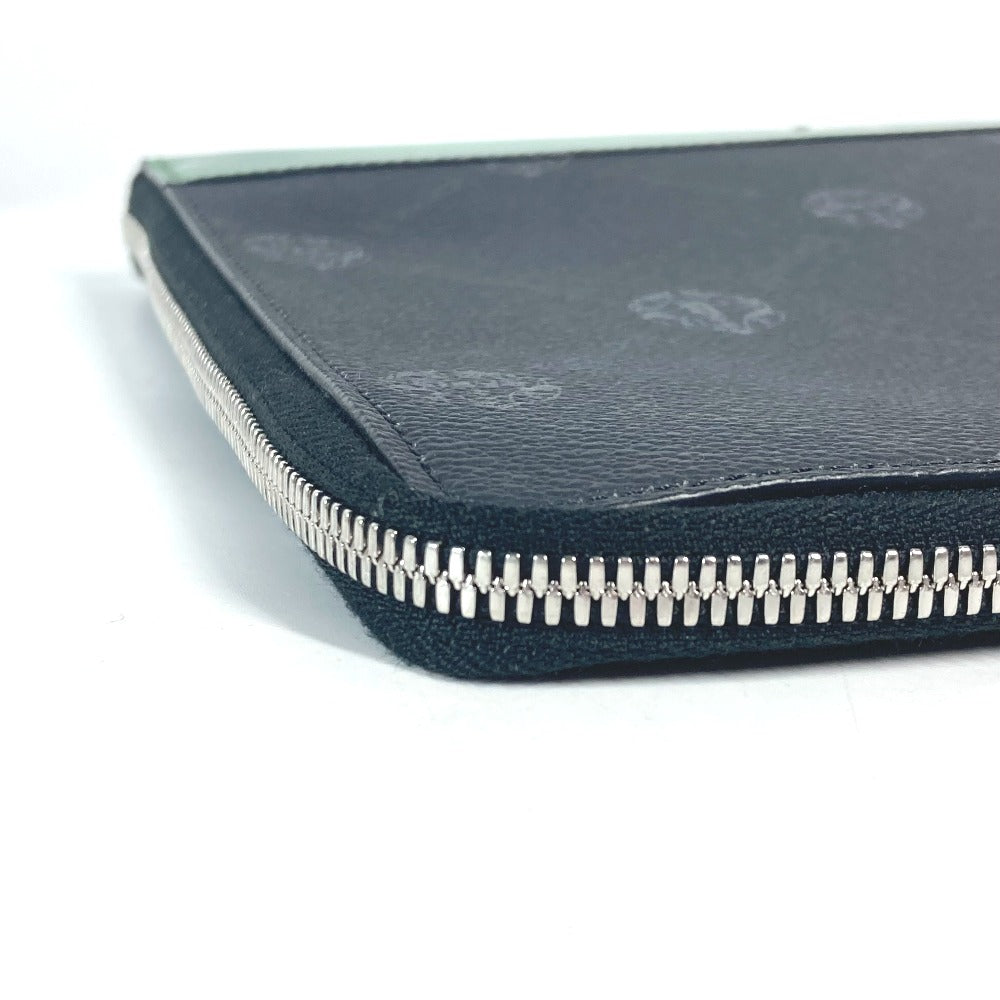 Berluti Clutch bag PVC / Leather gray L-shaped fastener Nino logo mens Used Authentic