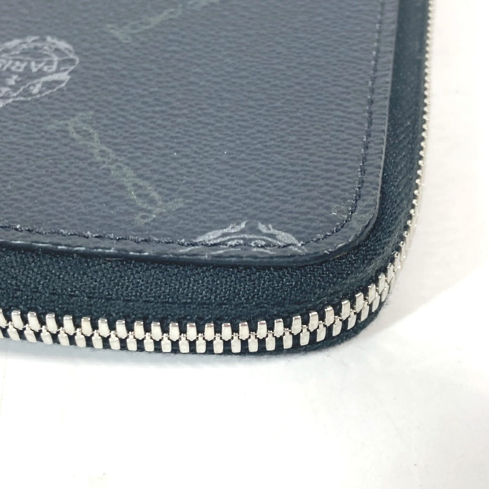 Berluti Clutch bag PVC / Leather gray L-shaped fastener Nino logo mens Used Authentic