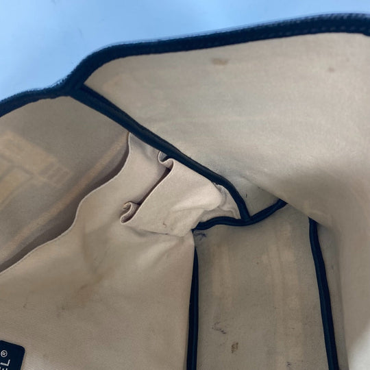 CHANEL Shoulder Bag PVC / Leather black Central station Women Used Authentic