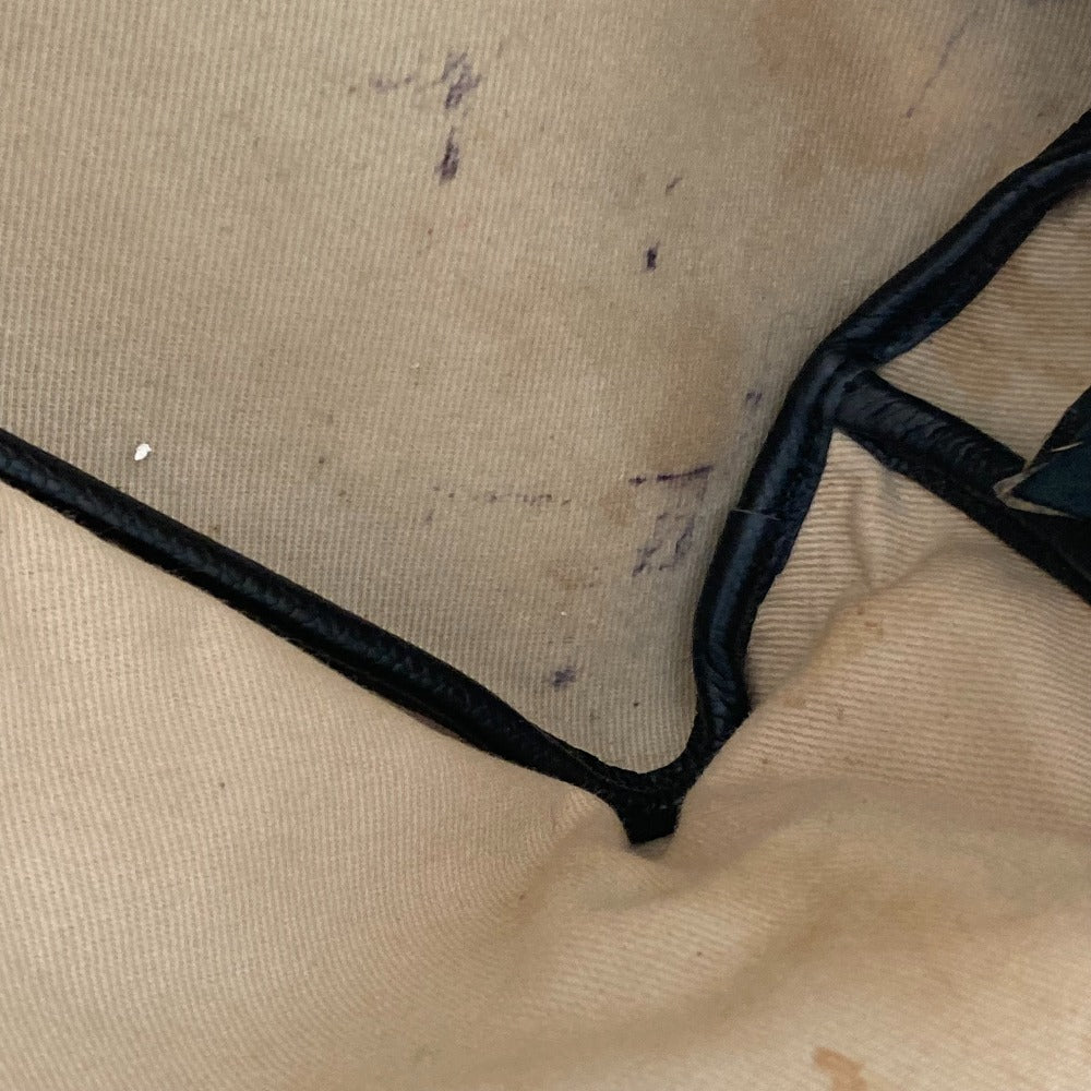 CHANEL Shoulder Bag PVC / Leather black Central station Women Used Authentic