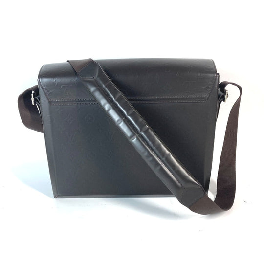 LOUIS VUITTON Shoulder Bag M46570 Monogram grass leather Brown Monogram Lace Fonzie mens Used Authentic