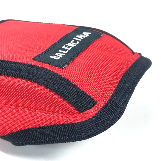 BALENCIAGA Pouch 6559472 Nylon Red Explorer Explorer Arm Phone Holder Women(Unisex) Used Authentic