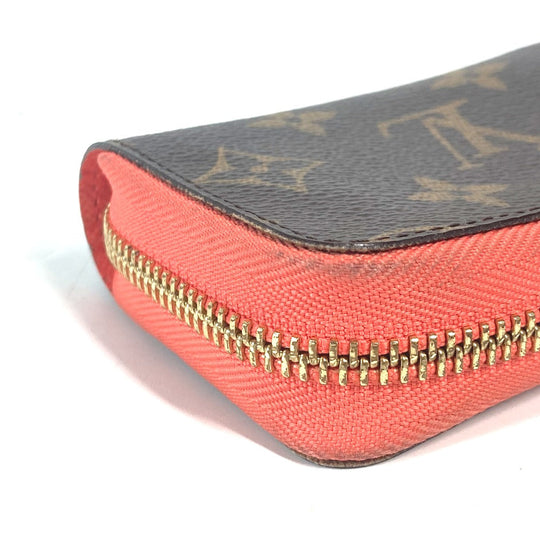 LOUIS VUITTON Coin case M60908 Monogram canvas Brown Monogram Mule cult Women Used Authentic